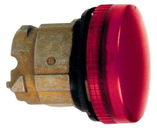 Merkkivalon pää ZB4 f/ LED uurrettu punainen