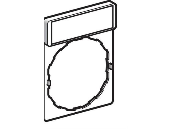 Schneider Electric ZBY4101, Sort, Gul, 30 mm, 40 mm, 2 g, 1 stk