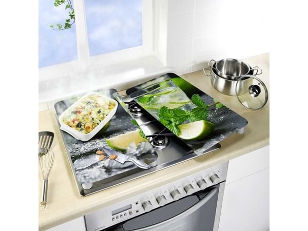Wenko Universal Mojito kansi 30 x 52 cm vihreä lasi 2 kpl 2 kpl