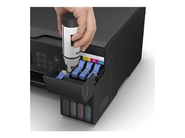 Epson EcoTank ET-2871, bläckstråleskrivare, färgutskrift, 5760 x 1440 dpi, färgkopiering, A4, svart