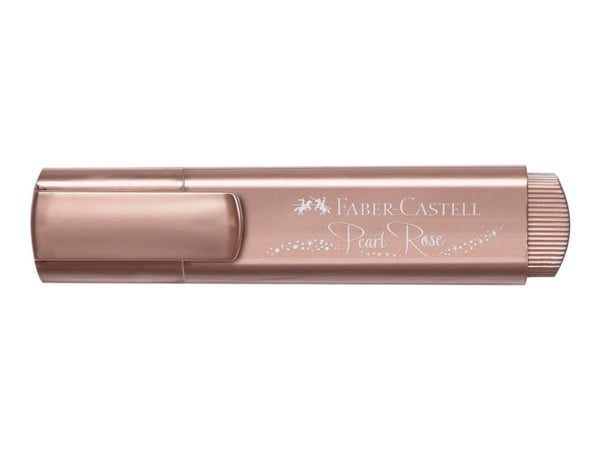 Faber-Castell TEXTLINER 46 Metallic - Markeringspenn - pearl rose - vannbasert blekk - 1-2-5 mm