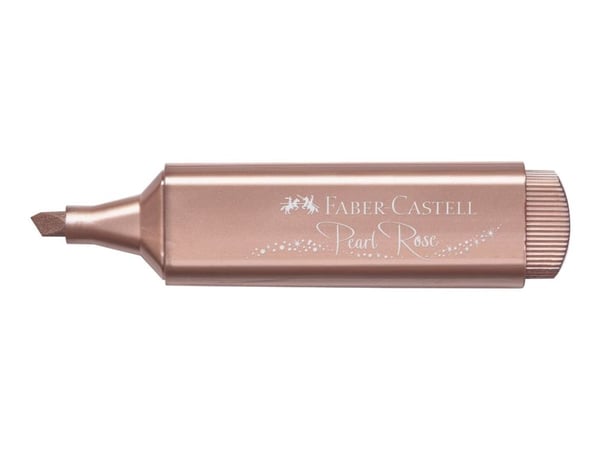 Faber-Castell TEXTLINER 46 Metallic - Markeringspenn - pearl rose - vannbasert blekk - 1-2-5 mm