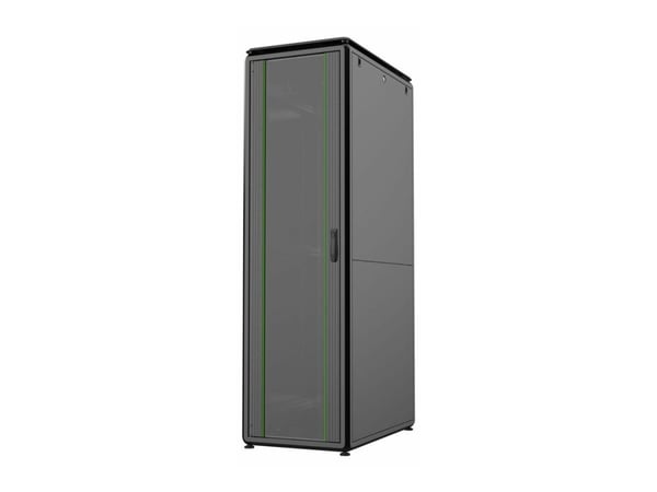 Lanview by Logon Data Line - Rack skap - 600 x 1000 mm, data line - free-standing - svart - 42U - 19"