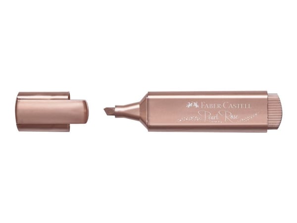 Faber-Castell TEXTLINER 46 Metallic - Markeringspenn - pearl rose - vannbasert blekk - 1-2-5 mm