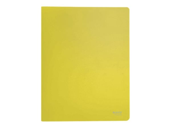 Leitz Recycle - Displaybok - 20 rom - 40 visninger - bokryggbredde: 16 mm - for A4 (210 x 297 mm) - kapasitet: 40 ark - gul