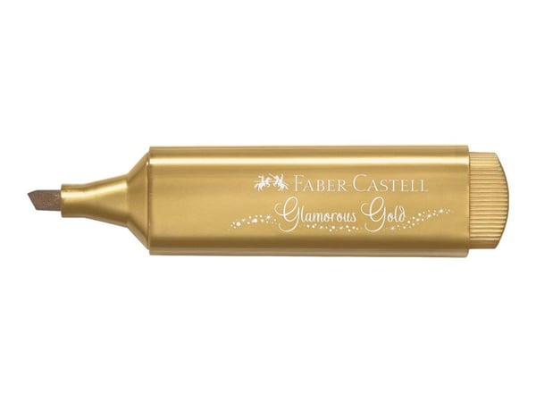 Faber-Castell TEXTLINER 46 Metallic - Markeringspenn - glamorous gold - vannbasert blekk - 1-2-5 mm