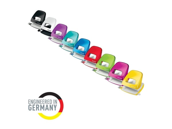 Leitz NeXXt WOW - Hullstanser - 30 ark / 3 mm - metall - grønn