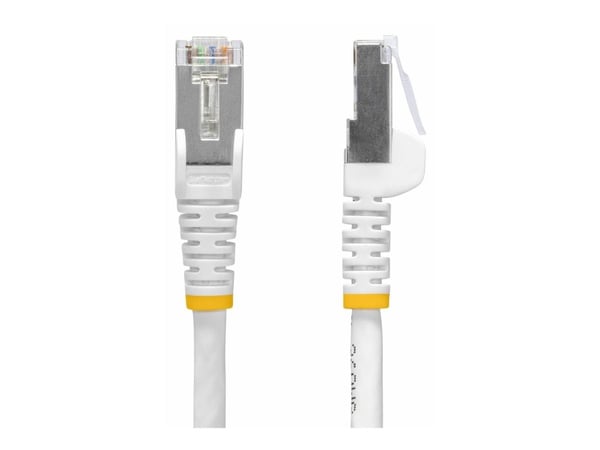 StarTech.com NLWH-3M-CAT8-PATCH, 3 m, Cat8, S/FTP (S-STP), RJ-45, RJ-45, Valkoinen