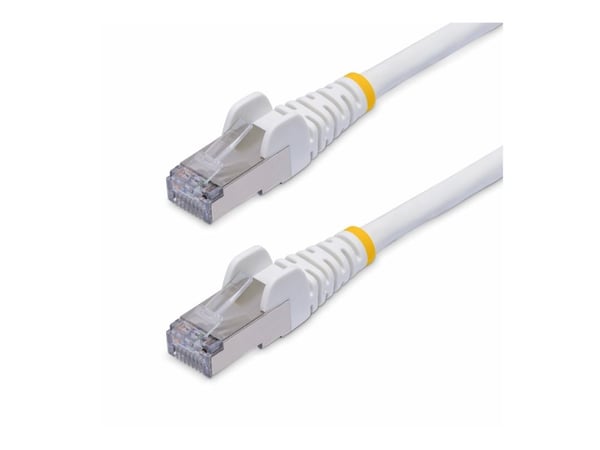 StarTech.com NLWH-2M-CAT8-PATCH, 2 m, Cat8, S/FTP (S-STP), RJ-45, RJ-45, Valkoinen