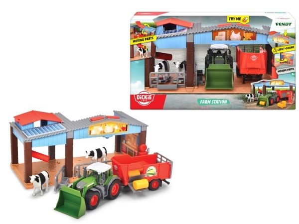 Dickie Toys 203735003, Bondegård, 3 år, AA, flerfarget