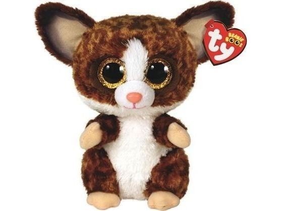 TY BEANIE BOOS BINKY - ruskea pieni maki 15cm 36374