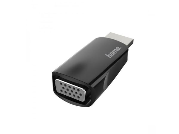 Hama - Videoadapter - HDMI han til HD-15 (VGA) hun - lajittelu - 1080p tuki