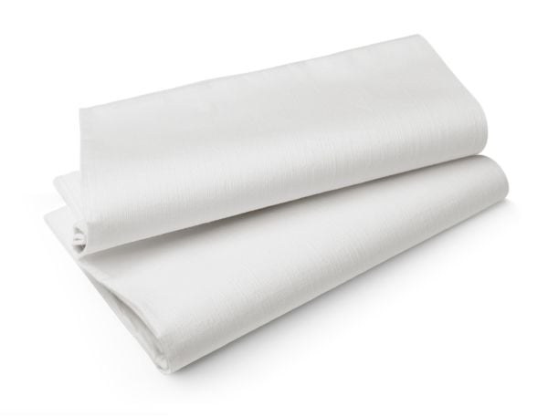 Dug Stikdug Evolin 127x127 cm Hvid,50 stk/krt