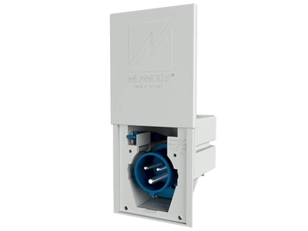 MENNEKES 8001, 3P, Sininen, Valkoinen, IP44, 230 V, 50-60 Hz, 16 A