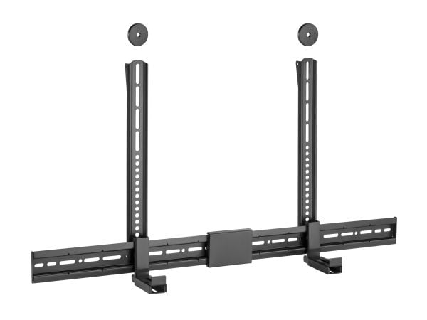 Equip 650895, Fäste för ljudlimpa, Vägg, 800 x 400 mm, 15 kg, 86 - 155 mm, Svart