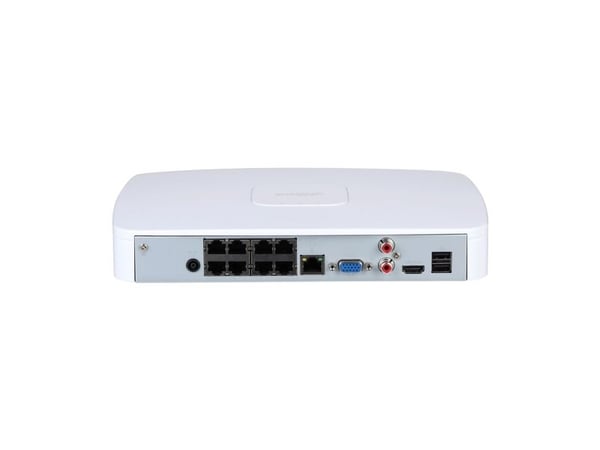 Dahua NVR4108-8P-EI nettverksopptaker 8 kanaler 8 PoE 1U 1 HDD