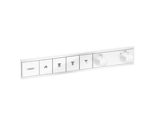 hansGrohe RainSelect termostatarmatur, indbyg. 4 udtag mat hvid