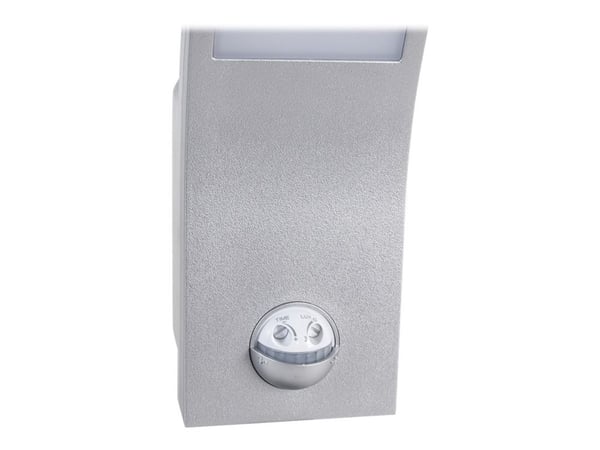 Maclean MCE244S - Vegglampe - LED - 10 W (ekvivalent 100 W) - sølv