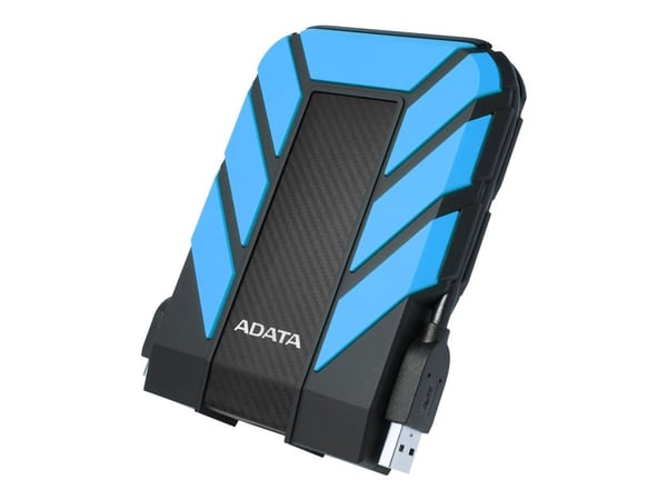 ADATA HD710P - Harddisk - 1 TB - ekstern (bærbar) - 2.5" - USB 3.1 - blå