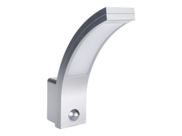 Maclean MCE244S - Vegglampe - LED - 10 W (ekvivalent 100 W) - sølv