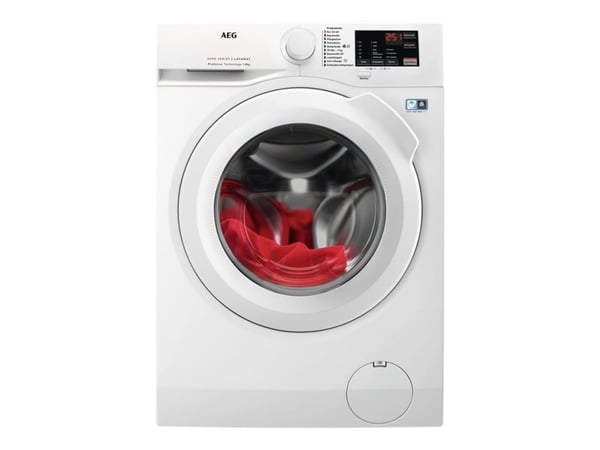 AEG LAVAMAT 6000 L6FBA51480 - Tvättmaskin - höjd: 85 cm - frontmatad - 8 kg - 1400 rpm - vit