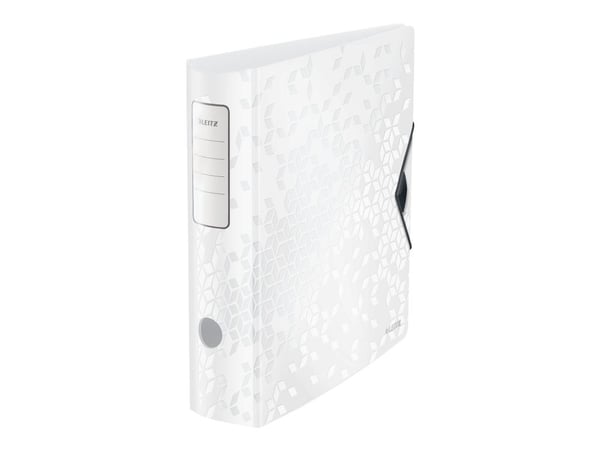 Leitz 180° Active WOW - Hevarmbuefil - bokryggbredde: 82 mm - for A4 (210 x 297 mm) - kapasitet: 500 ark - hvit