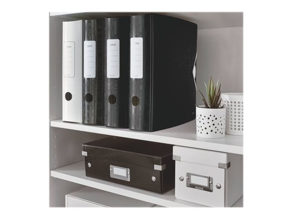 Leitz 180° Active WOW - Hevarmbuefil - bokryggbredde: 82 mm - for A4 (210 x 297 mm) - kapasitet: 500 ark - svart