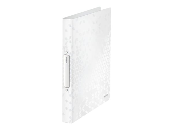 Leitz WOW - Ringperm - bokryggbredde: 32 mm - for A4 (210 x 297 mm) - kapasitet: 190 ark - hvit