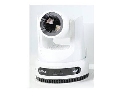 PTZOptics PT12X-4K-WH-G3 - Konferansekamera - PTZ - innendørs - farge - 8,5 MP - 3840 x 2160 - motorisert - HDMI, 3G-SDI, USB - GbE - USB 2.0 - H.2...