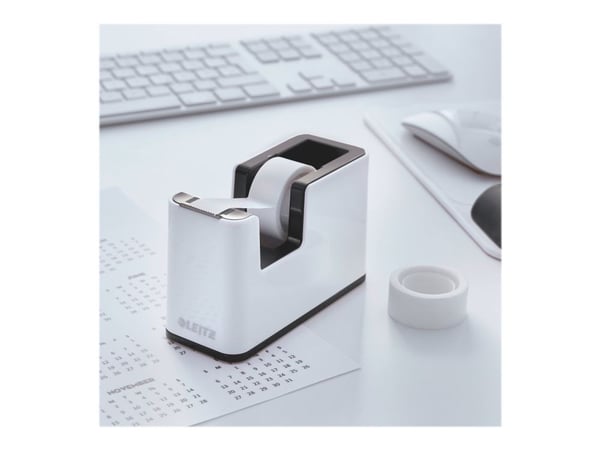 Leitz WOW DISPENSER DUAL COLOR BIAN/NERO