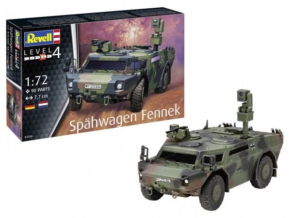 Revell Muovimalli Spahwagen Fennek 1/72