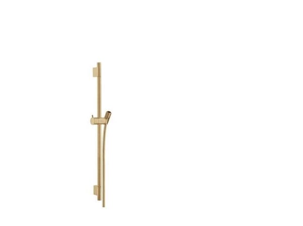 HG Unica'S Puro skyvestang - 65 cm med dusjslange 160 cm, Børstet bronse