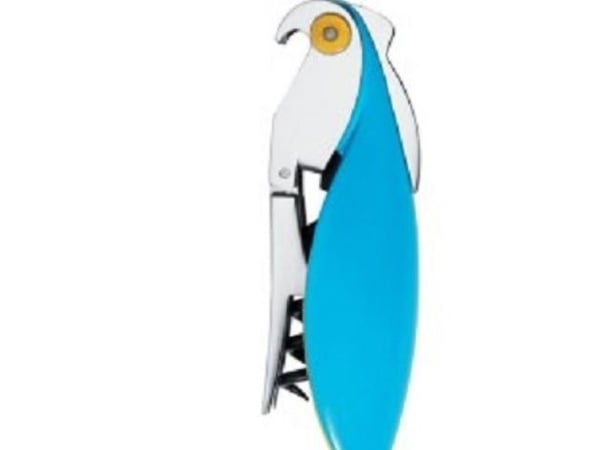 Alessi AAM32 AZ Corkscrew Wing Corkscrew Blue - Rustfritt stål (AAM32 AZ)