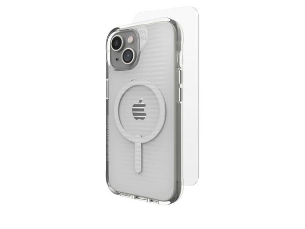 ZAGG Bundle Luxe SNAP PCR IS Glass Apple iPhone 15 Clear, Suojus, Apple, iPhone 15, 15,5 cm (6.1"), Läpinäkyvä