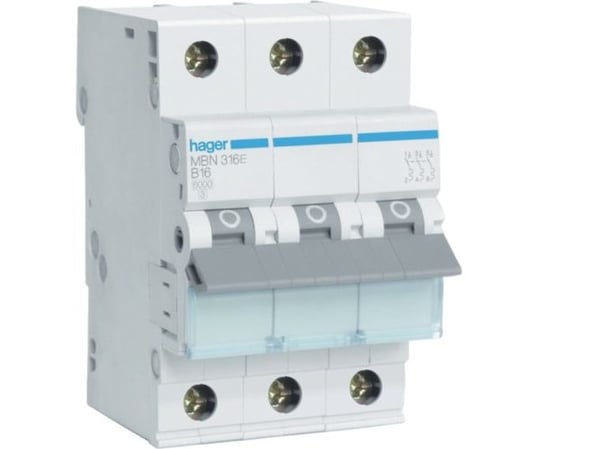 Hager MBN316E, 230 - 400 V