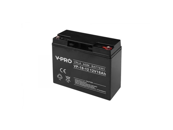 AGM-akku VPRO 12V 18 Ah AGM-akku VPRO 12V 18 Ah