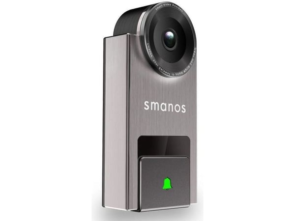 smanos DB-20, Svart, H.264, 1920 x 1080 piksler, 170°, 90°, 1080p