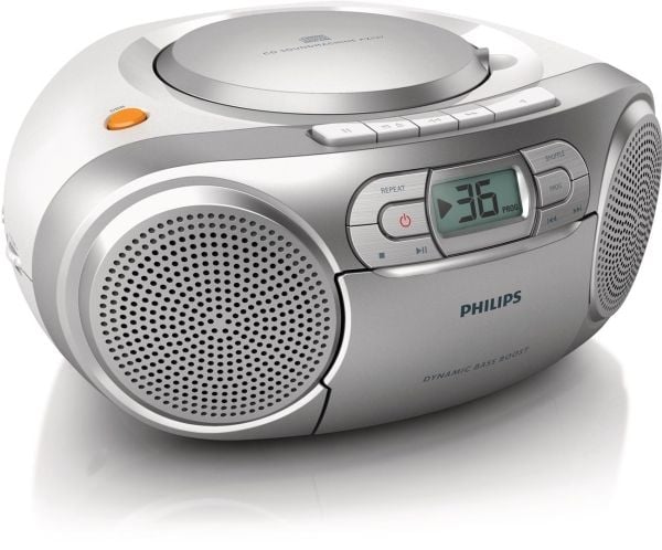 Philips AZ127 - Boomboks - 2 watt - sølv
