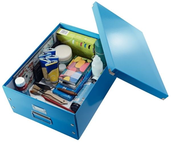 Leitz Click & Store - Lagerboks - for A3 (297 x 420 mm) - 29.6 liter - blå