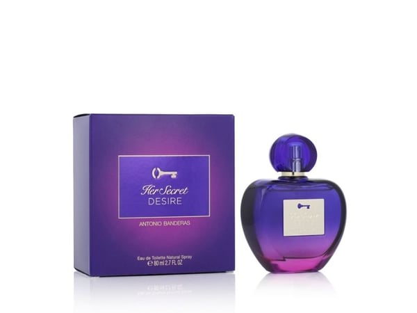 Antonio Banderas Her Secret Desire Eau De Toilette Spray 80ml