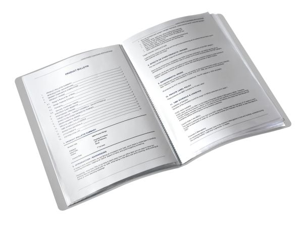 Leitz Kokoojakansio Style PP 20 taskua, Punainen, Polyvinyylikloridi (PVC), 20 taskua, A4, 231 mm, 13 mm