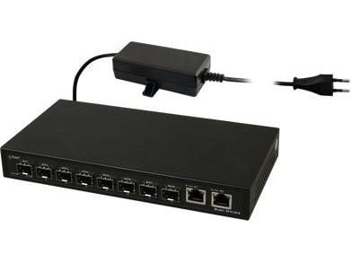PULSAR SFG10F8 optinen kytkin (8xSFP, 2xRJ45)
