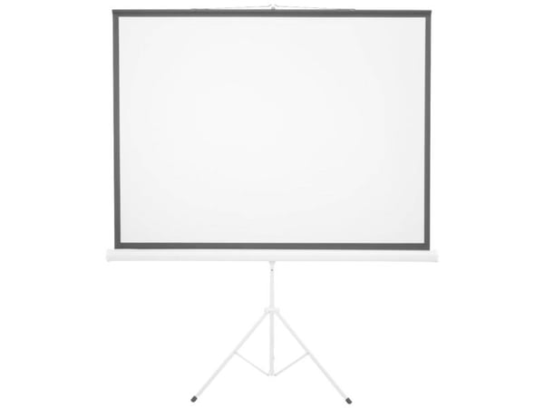 EUROLITE valkokangas 4:3 1,72x1.3m jalustalla (80901200)