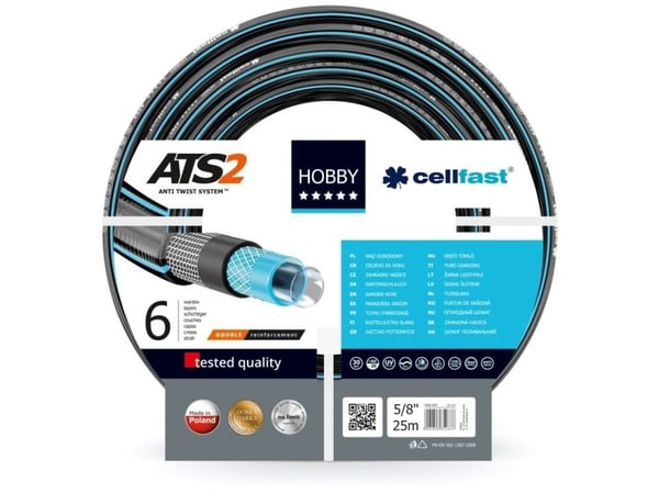 Cellfast trädgårdsslang Hobby 5/8" 50 m (16-211)