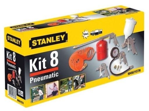 Stanley pneumatiskt verktygssats, 8 delar