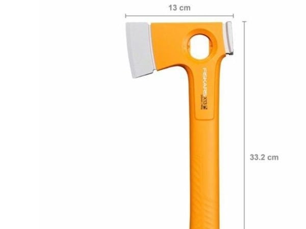 Fiskars 1069101, Enkeløks, Øks, Stål, Orange, Finland, 330 mm