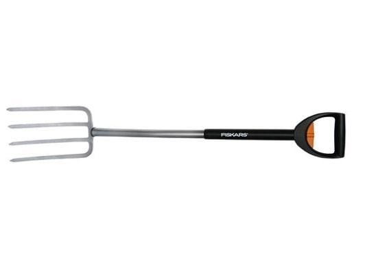 Fiskars teleskopisk gravegaffel "Y" stålaksel (133320)