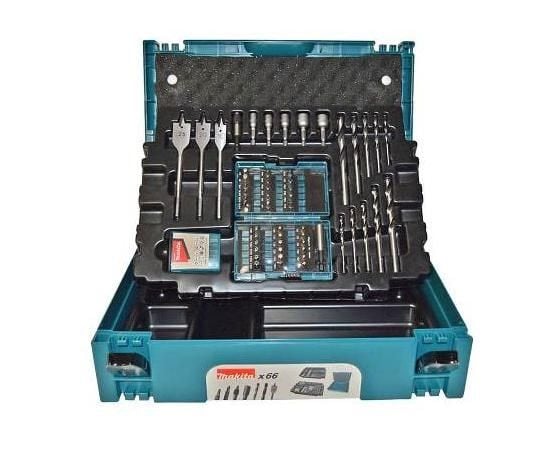 Makita B-53908 poranterä- ja kärkisarja 62 osaa, MAKPAC