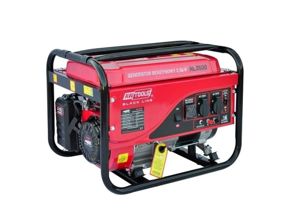AW-Tools AWTOOLS Bensingenerator 2,8kW 230V Black LINE AW-Tools AWTOOLS Bensingenerator 2,8kW 230V Black LINE