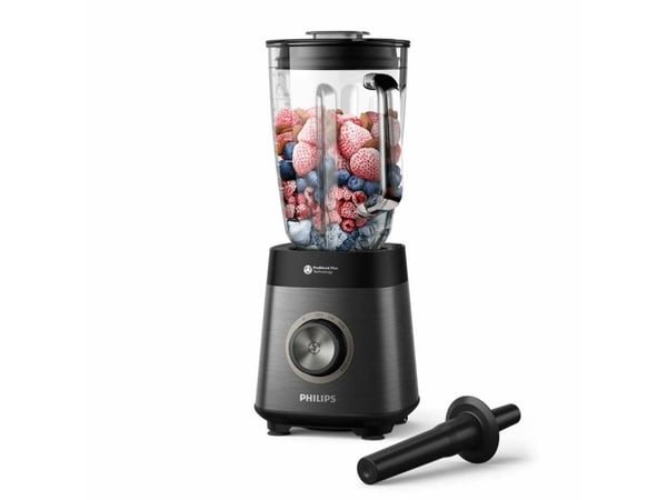 Philips 5000 series Blender HR3040/00, Bordplate blender, 2 L, Impulsfunksjon, Knusning af is, 1200 W, Sort